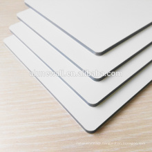 Gloss & matt double sides white advertising digital priting aluminum composite panel/ double sides color ACP sheets